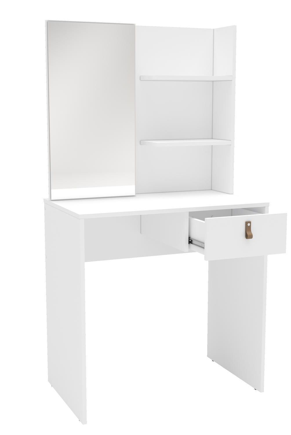AMUV - Tocador 1 Cajón(es) Mallorca 75x142x44.5 cm Blanco