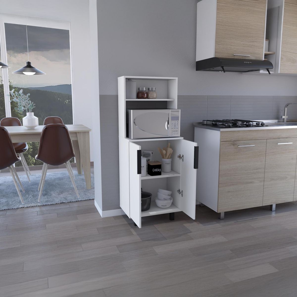 TUHOME - Alacena Oshawa 54 2 Puertas Blanco