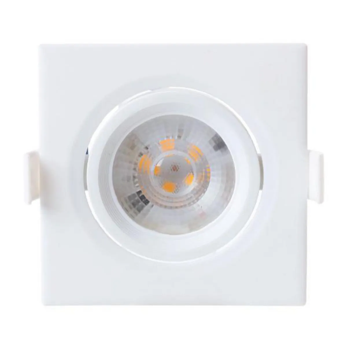 BP ILUMINACION - Foco Empotrado Led 5W Basculante Cuadrado 400Lm Lc 9Cm Blanco