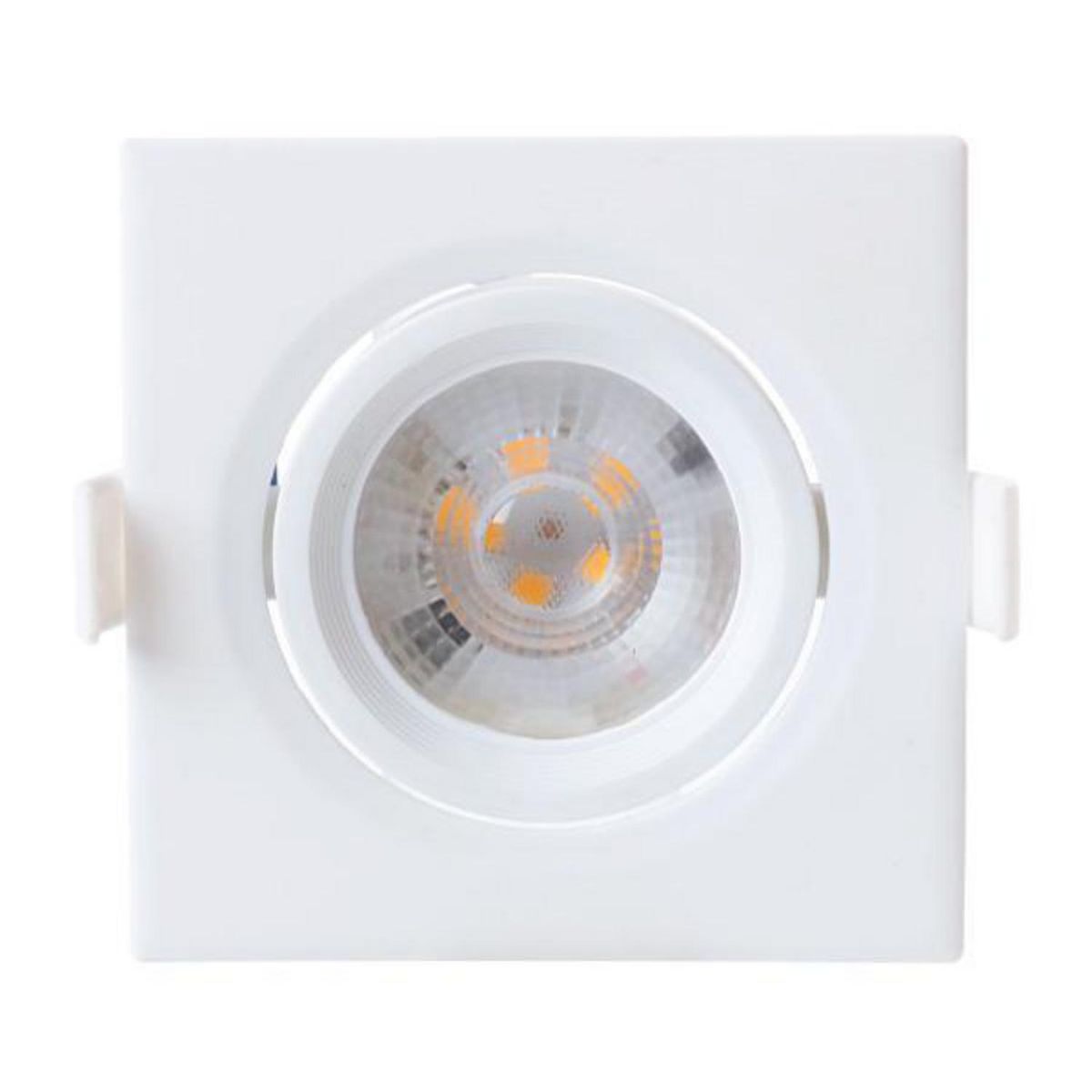 BP ILUMINACION - Foco Empotrado Led 5W Basculante Cuadrado 400Lm Lbn 9Cm Blanco