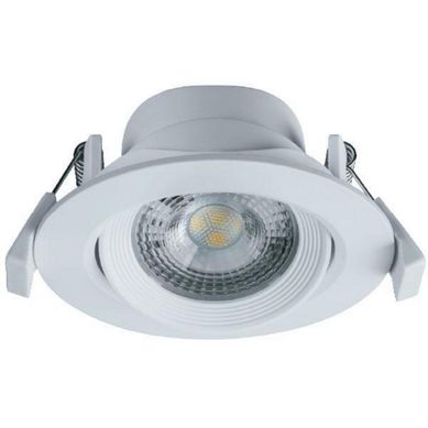Foco Empotrado Led 5W Basculante Redondo 390Lm Pc Dimetro 9Cm