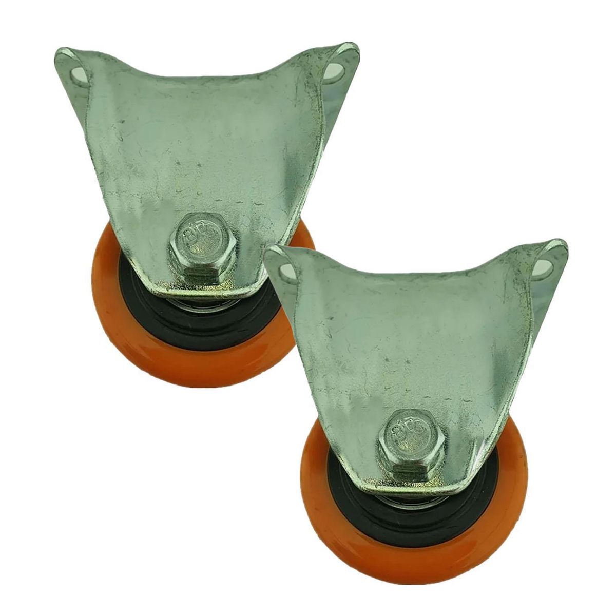 SOFBAL - Pack 2 Ruedas Fija 75Mm Pu