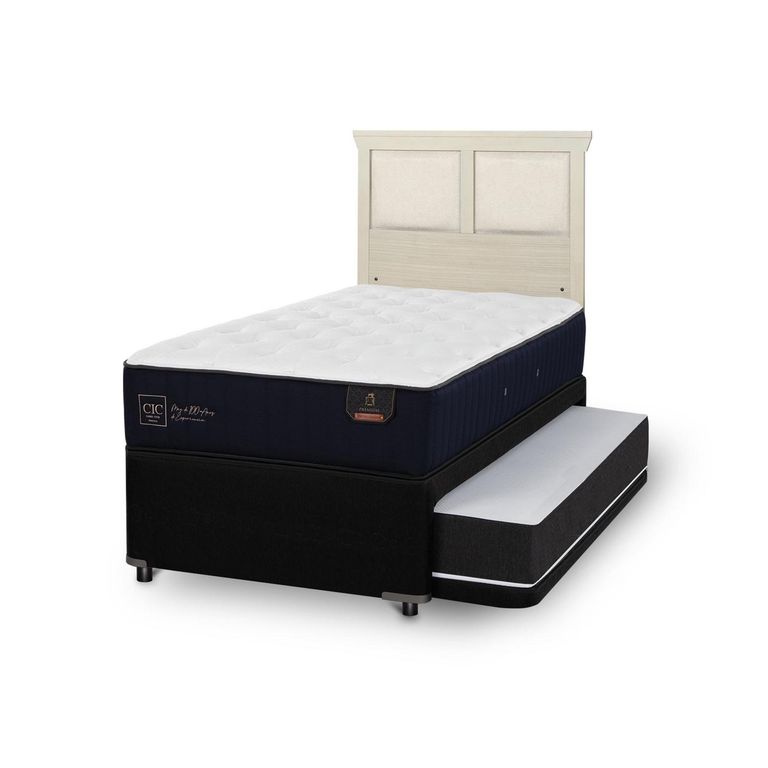 Diván 1.5 plazas Nido Premium Negro