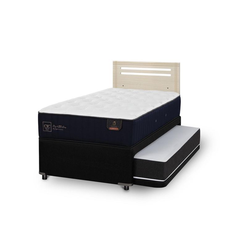 Diván 1.5 plazas Nido Premium Negro
