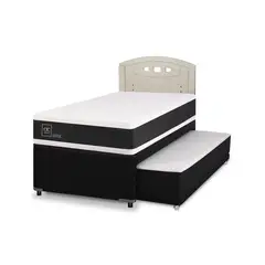 CIC - Divan ortopedic black Respaldo gales alpino
