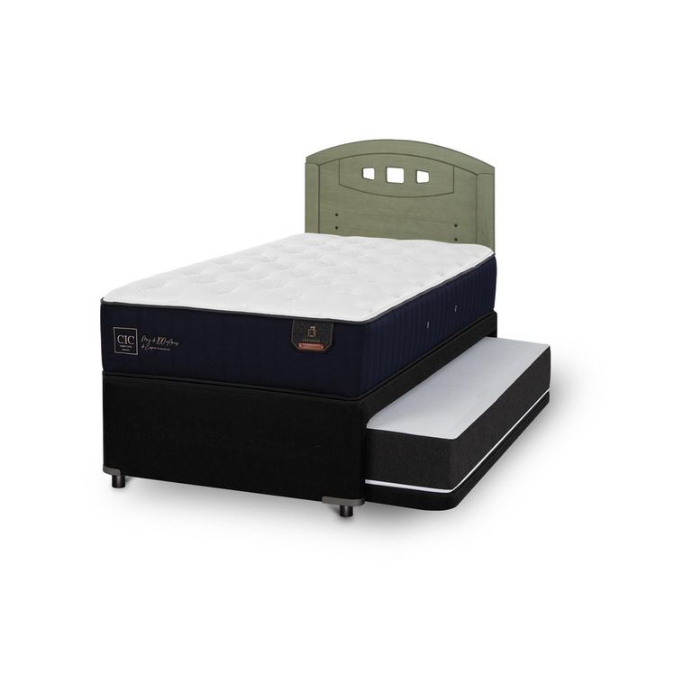 Diván 1.5 plazas Nido Premium Negro