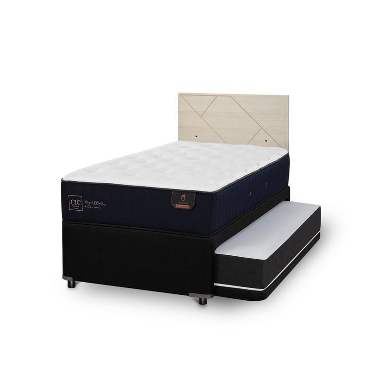 Diván 1.5 plazas Nido Premium Negro