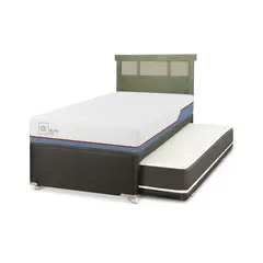 CIC - Divan excellence plus black Respaldo dublin olivo