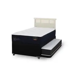 CIC - Divan premium black Respaldo dublin alpino