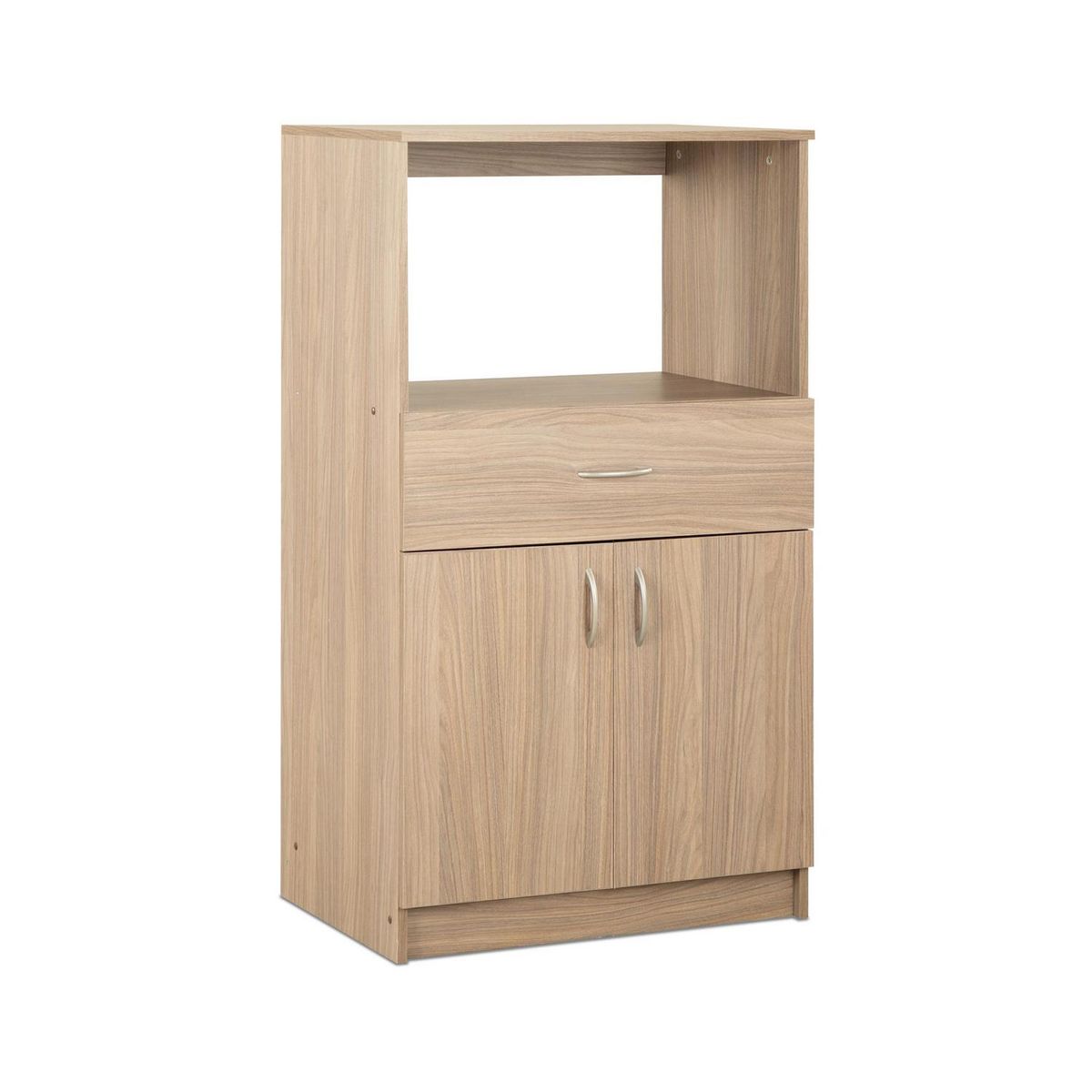 STANFORD - Mueble Auxiliar de Cocina 2 Puertas 1 Repisa Nogal