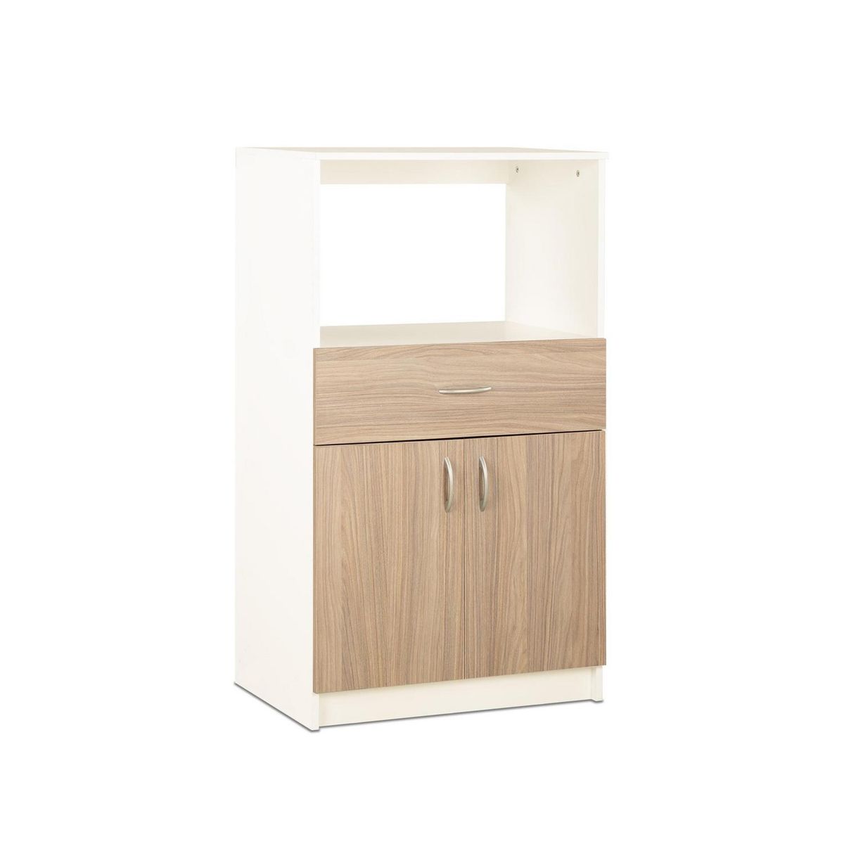 STANFORD - Mueble Auxiliar de Cocina 2 Puerta 1 Repisa Bicolor