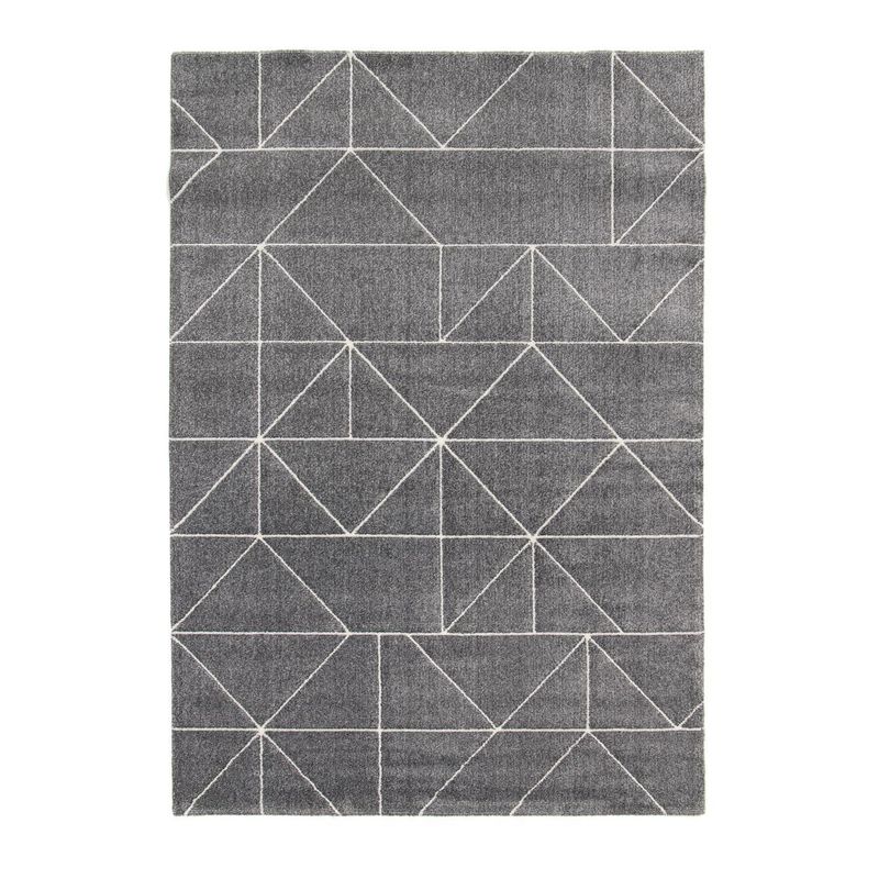 DIB - Alfombra Nevada 200x290 cm Gris