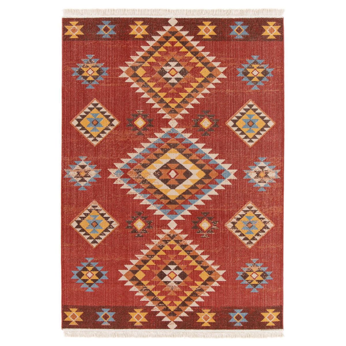 DIB - Alfombra Nigeria 200x290 cm Polipropileno Rojo