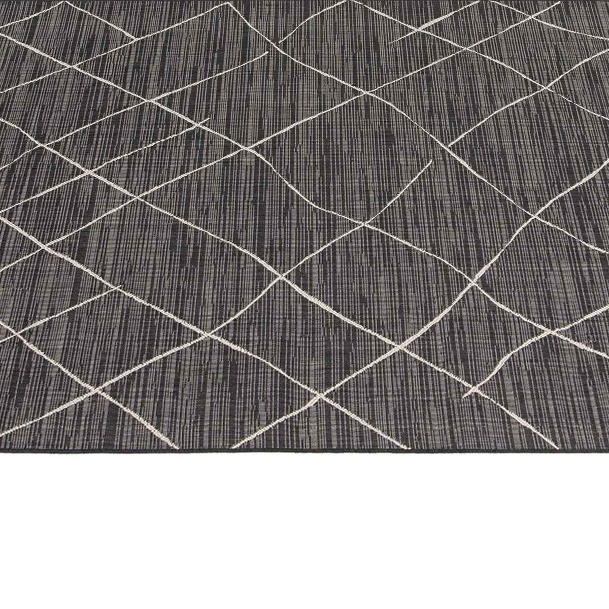 DIB - Alfombra Grande Namibia 200x290 cm Polipropileno Gris