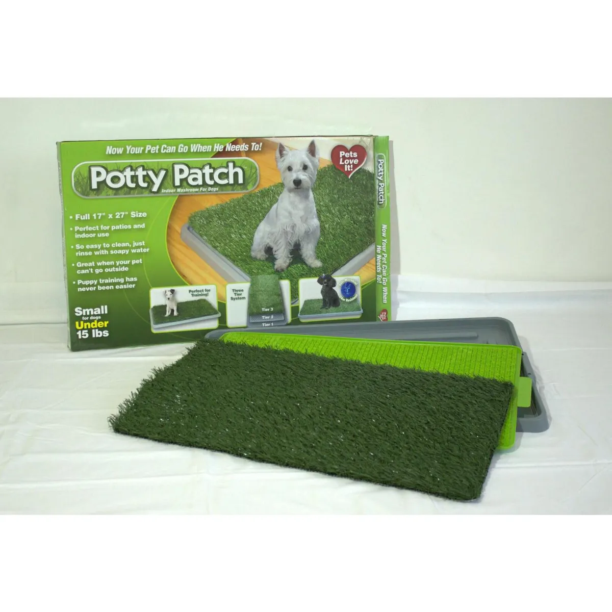 GARTEN CHILE - Pasto sintetico sanitario + pañal tipo sabanilla