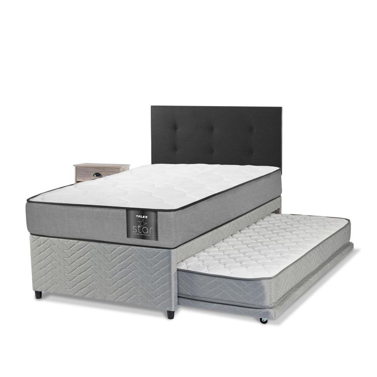 Diván 1.5 plazas Nido Star Gris