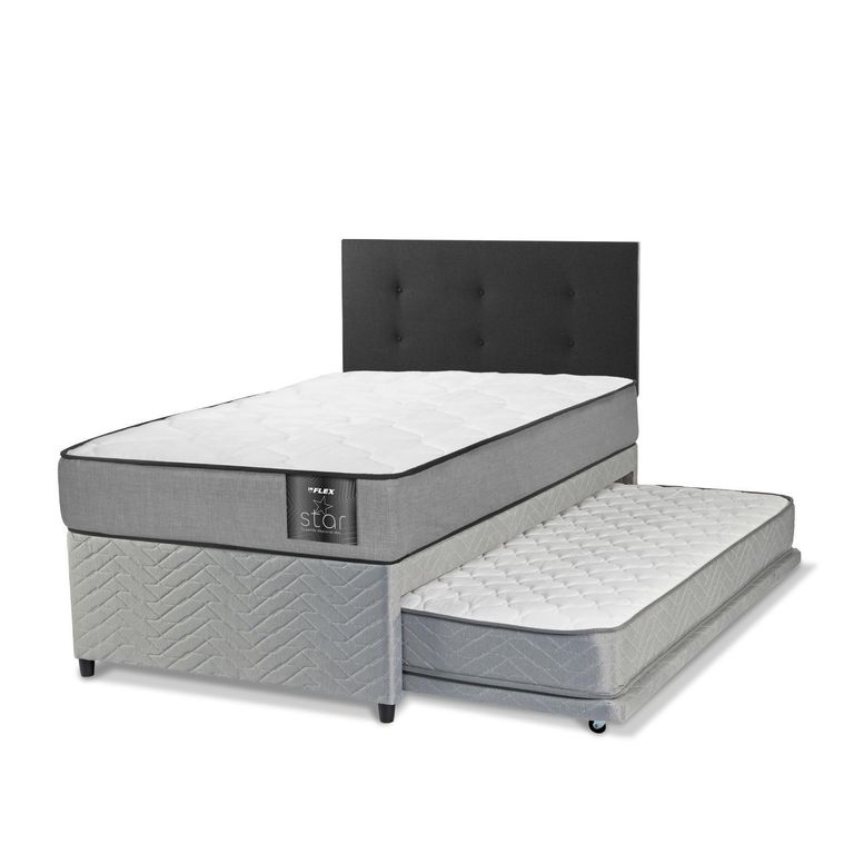 Diván 1.5 plazas Nido Star Gris