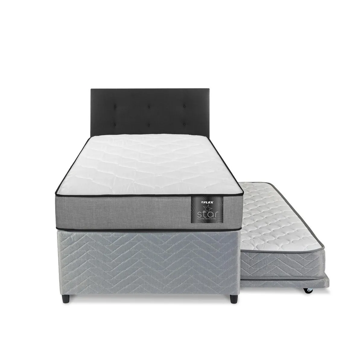 FLEX - Diván 1.5 plazas Nido Star Gris