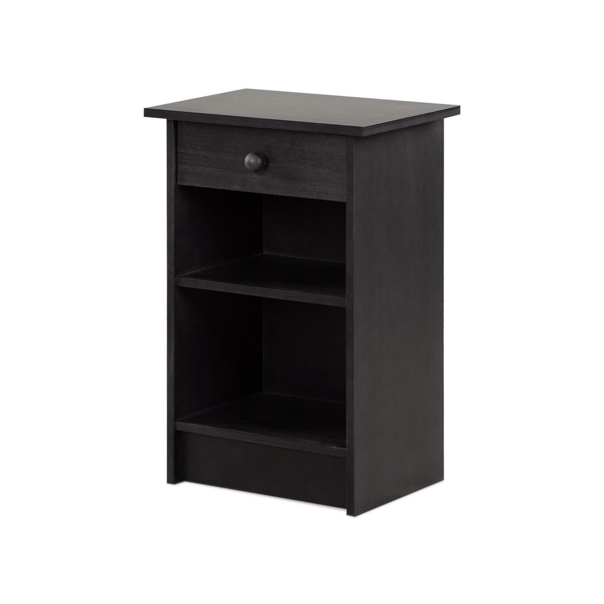 CIC - Velador 1 Cajón(es) Dublin 30x63.5x45 cm Negro