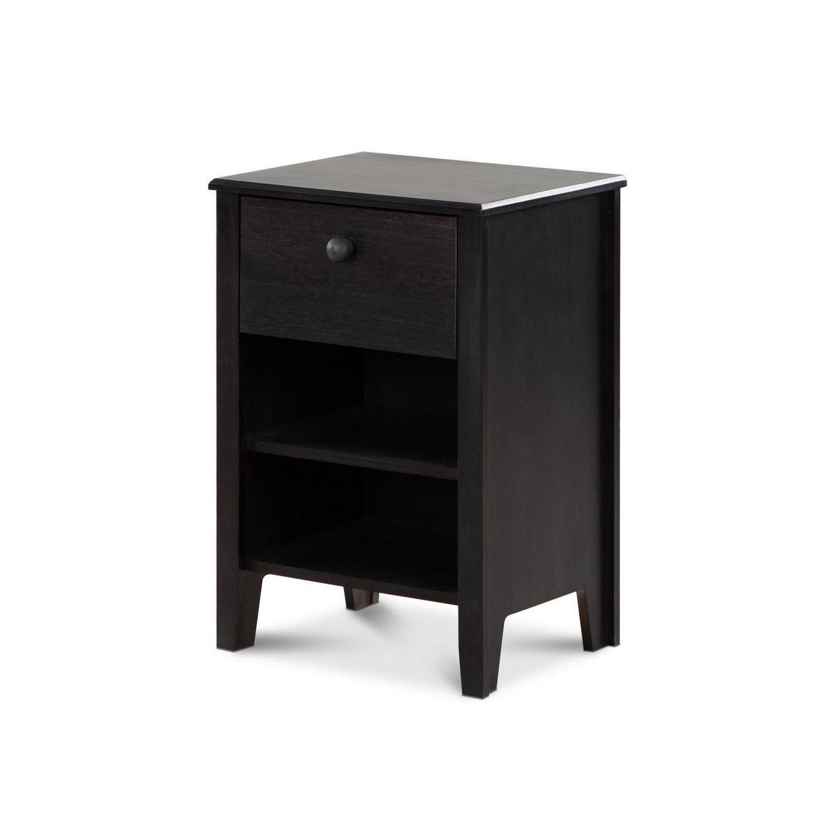 CIC - Velador 1 Cajón(es) Torino 35x63.5x45 cm Negro