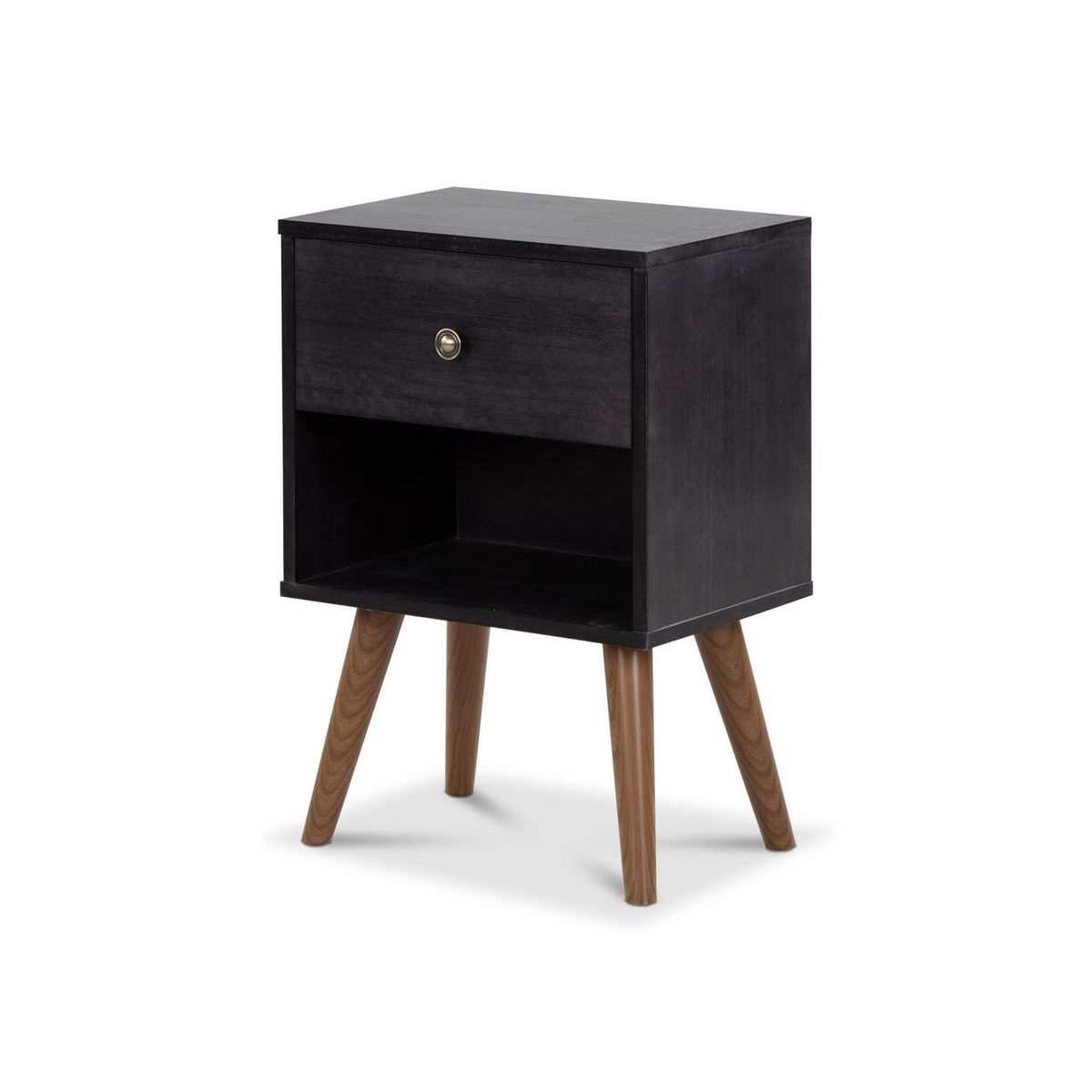 CIC - Velador 1 Cajón(es) Munich 30x63.5x45 cm Negro