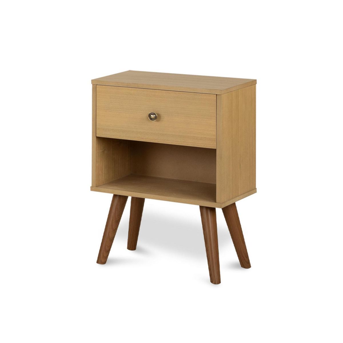 CIC - Velador 1 Cajón(es) Munich 30x63.5x45 cm Mostaza