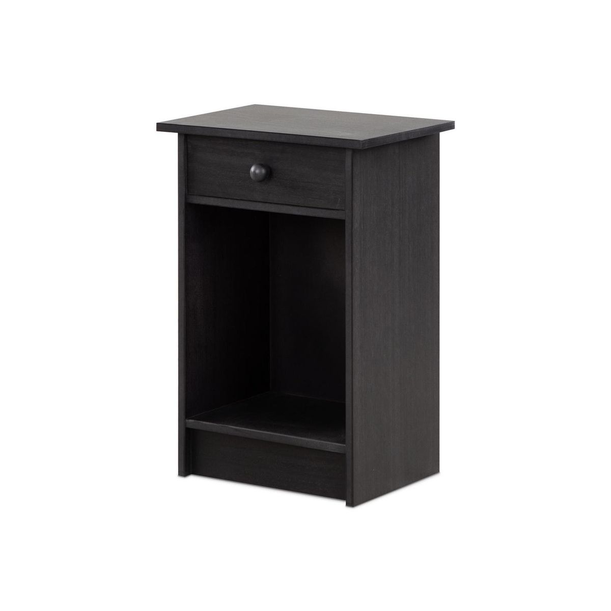 CIC - Velador 1 Cajón(es) Villarrica 30x63.5x45 cm Negro