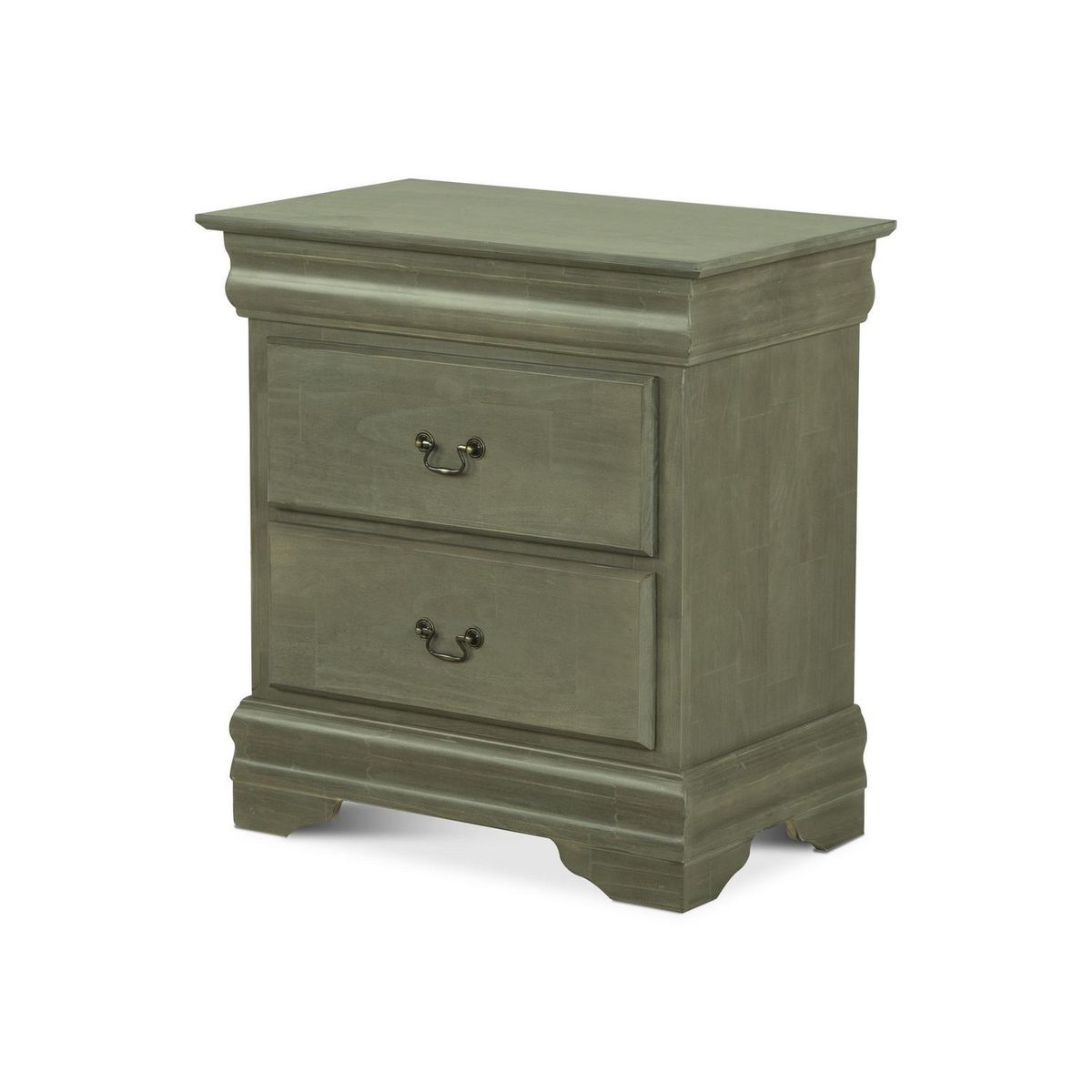 CIC - Velador 2 Cajón(es) Miró 40x69x66 cm Olivo