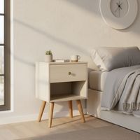 Velador 1 Cajón(es) Munich 30x63.5x45 cm Alpino