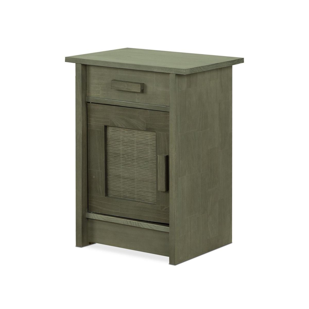 CIC - Velador 1 Puerta 1 Cajón(es) Milán 35x63.5x45 cm Olivo