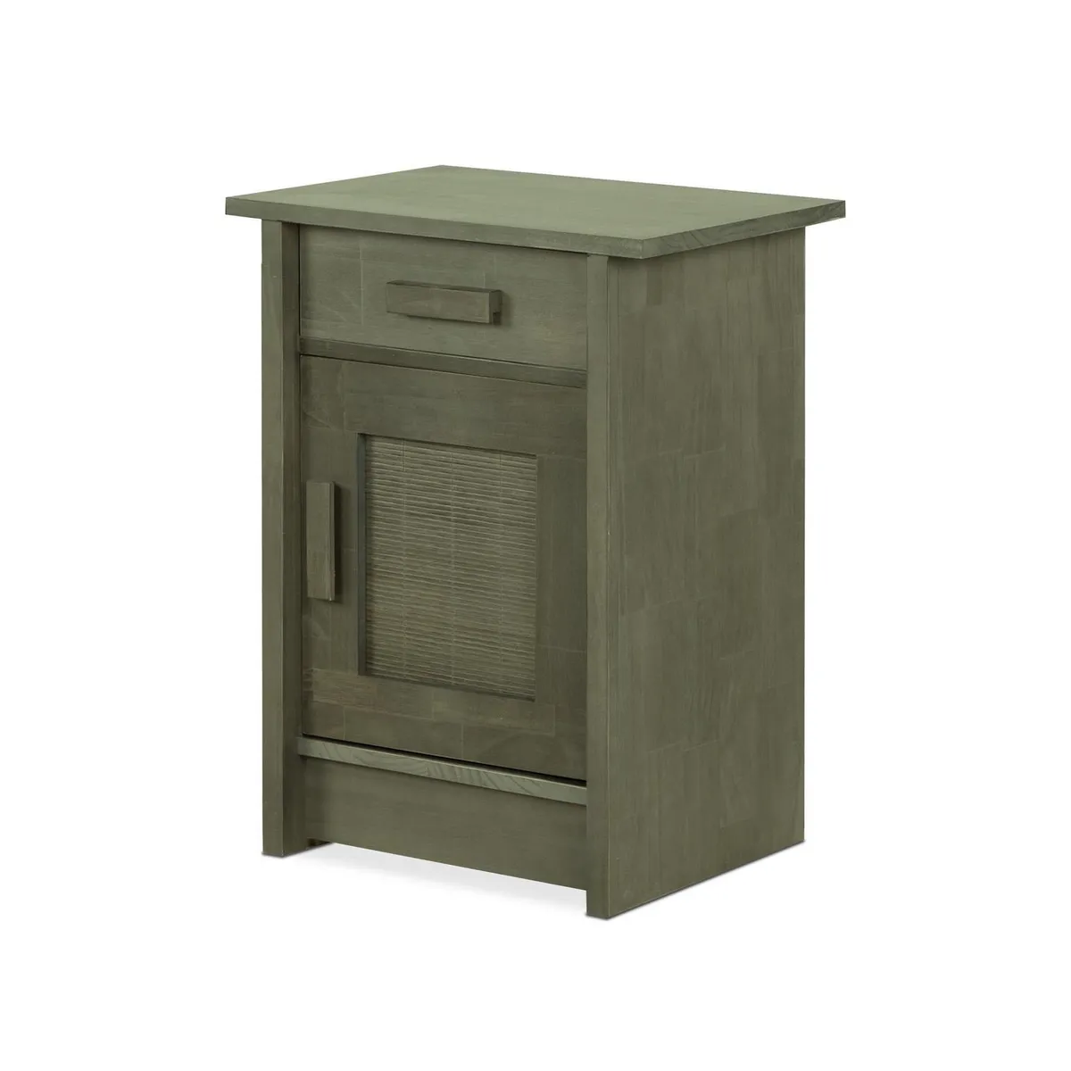 CIC - Velador 1 Puerta 1 Cajón(es) Milán 35x63.5x45 cm Olivo