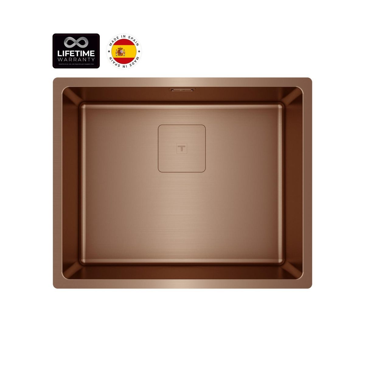 TEKA - LavaplatosFlexilínea PVD 1 Cubeta(s) 54x20x44 cm Acero inoxidable