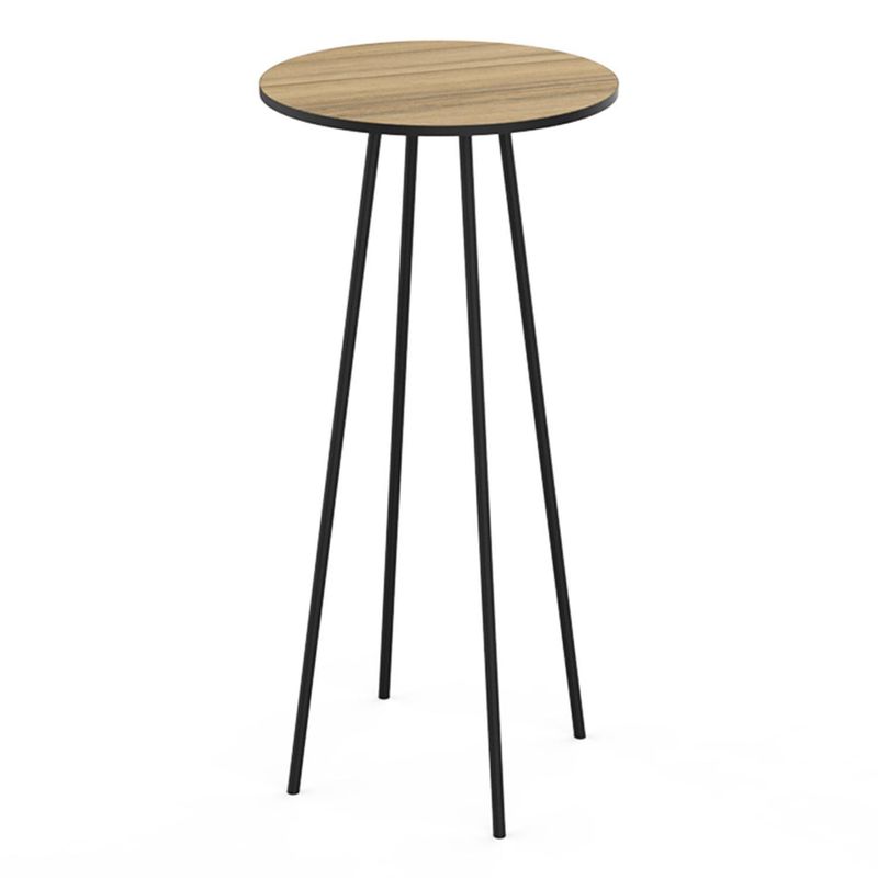 AMUV - Mesa bar turin 101 cm negro/Coco Bolo