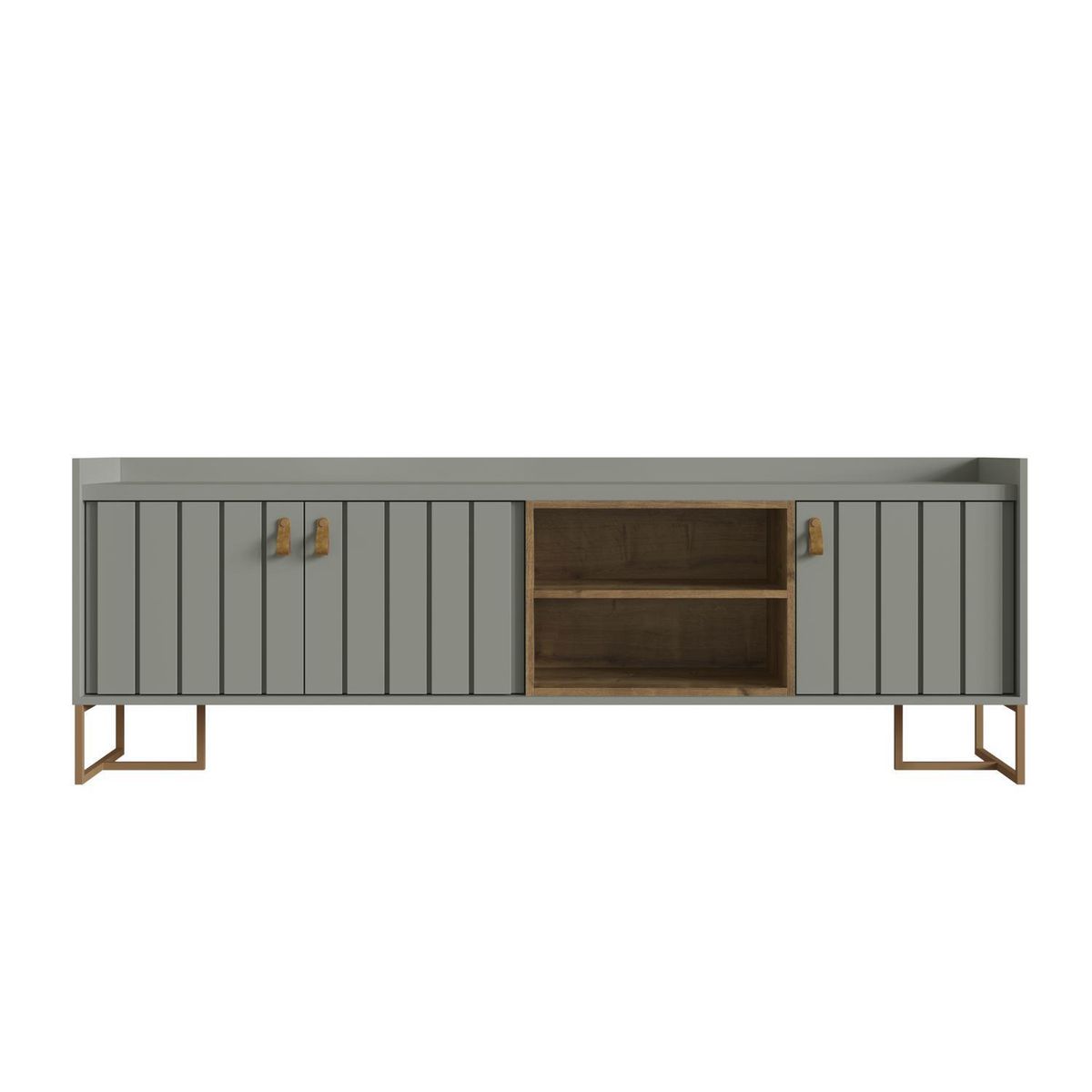 AMUV - Rack TV 60 " Grace Gris 180x61.5x38 cm