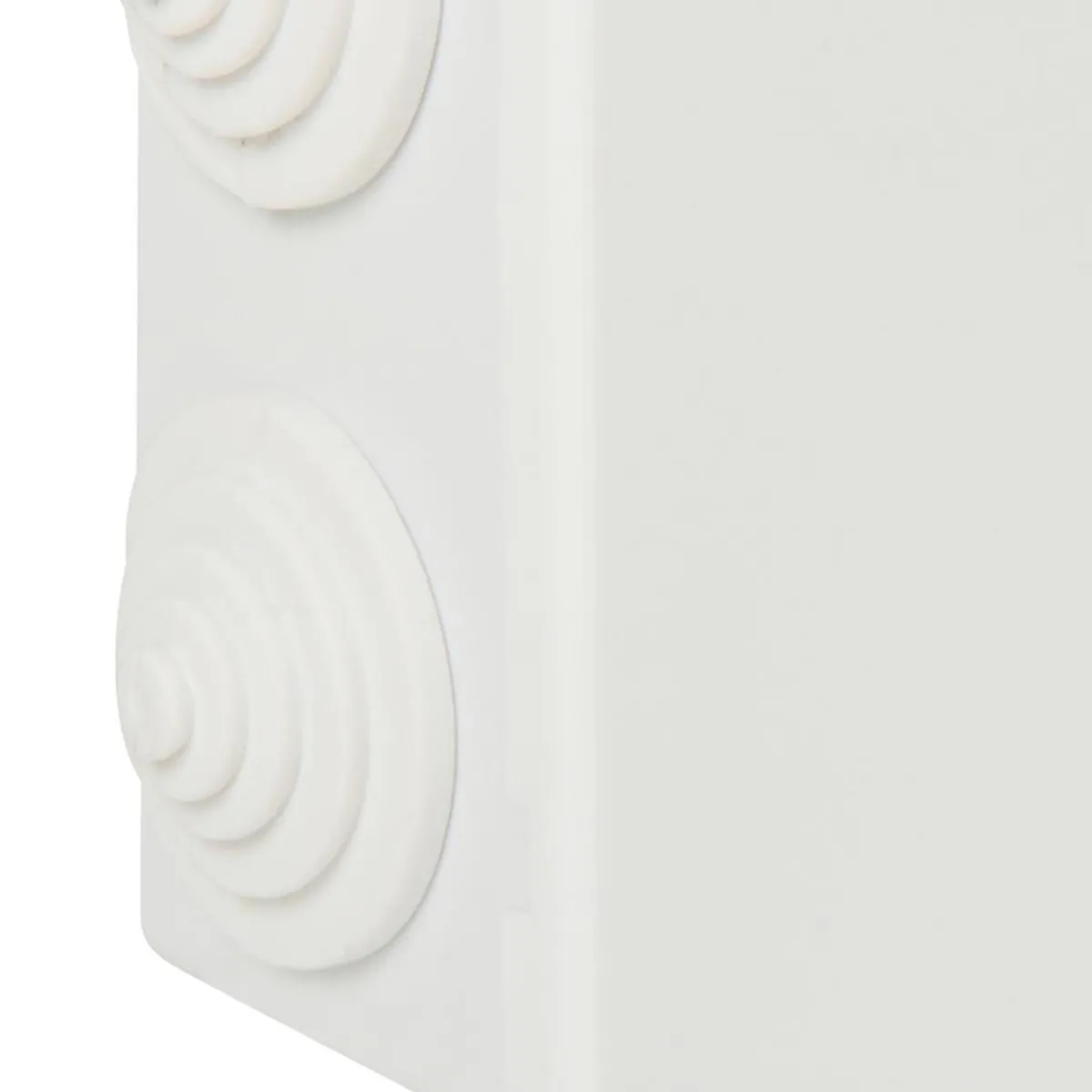 MEC - Caja Estanca cuadrada cierre por presión 6 Conos de 3/8 a 5/9 IP54