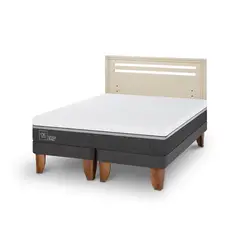 CIC - Cama Europea ortopedic advance 2p bd Respaldo Munich alpino