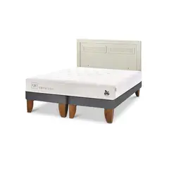 CIC - Cama Europea Cocopedic 2P Bd Respaldo Milan Alpino