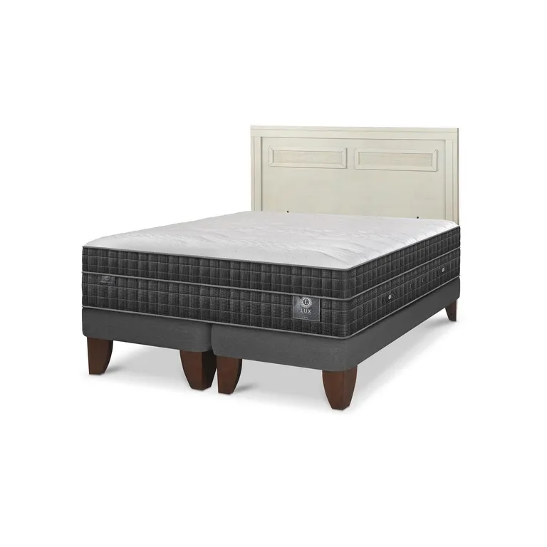 CIC Cama Europea Lux 2P Bd Respaldo Milan Alpino
