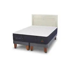 CIC - Cama Europea grand premium 2p bd Respaldo Milan alpino