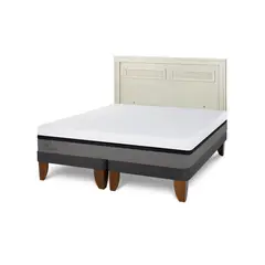 CIC - Cama Europea Balance king Respaldo Milan alpino