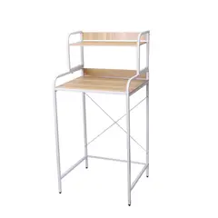 IMPORTADORA USA - Estante Loggia Metal 2 Nivel(es) 69x144x60 cm Blanco