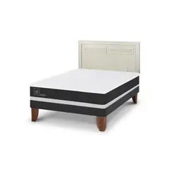 CIC - Cama Europea New Ortopedic 2P Bn Respaldo Milan Alpino