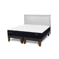 CIC - Cama Europea premium 2p bd Respaldo Miro alpino