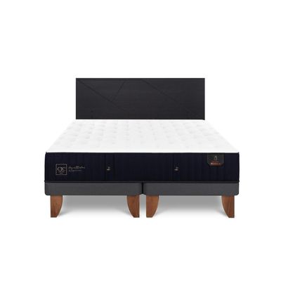 Imagen 2 del producto Cama Europea Premium King Respaldo Villarrica Negro