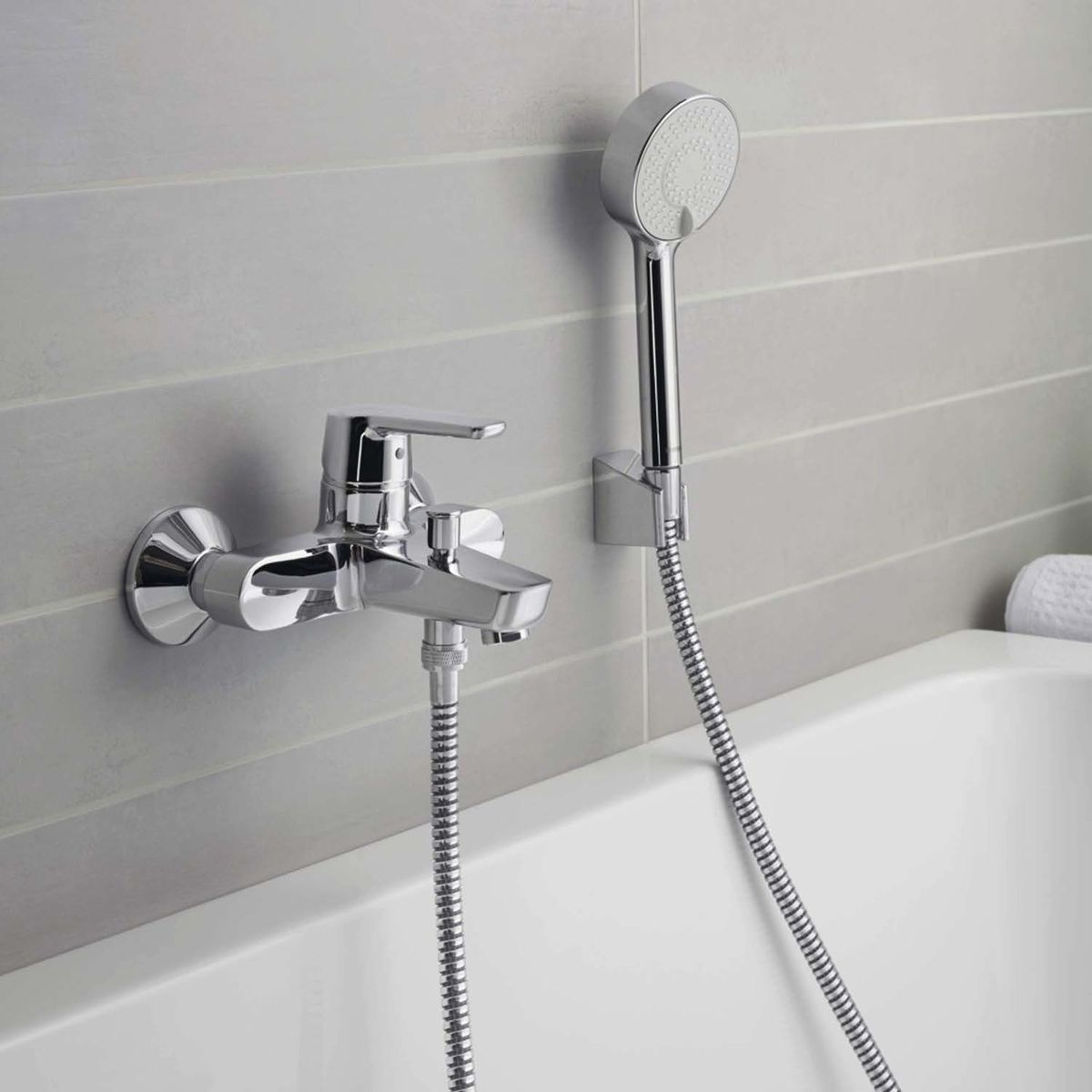 HANSA - Monomando Tina Ducha Hansapolo Cromado