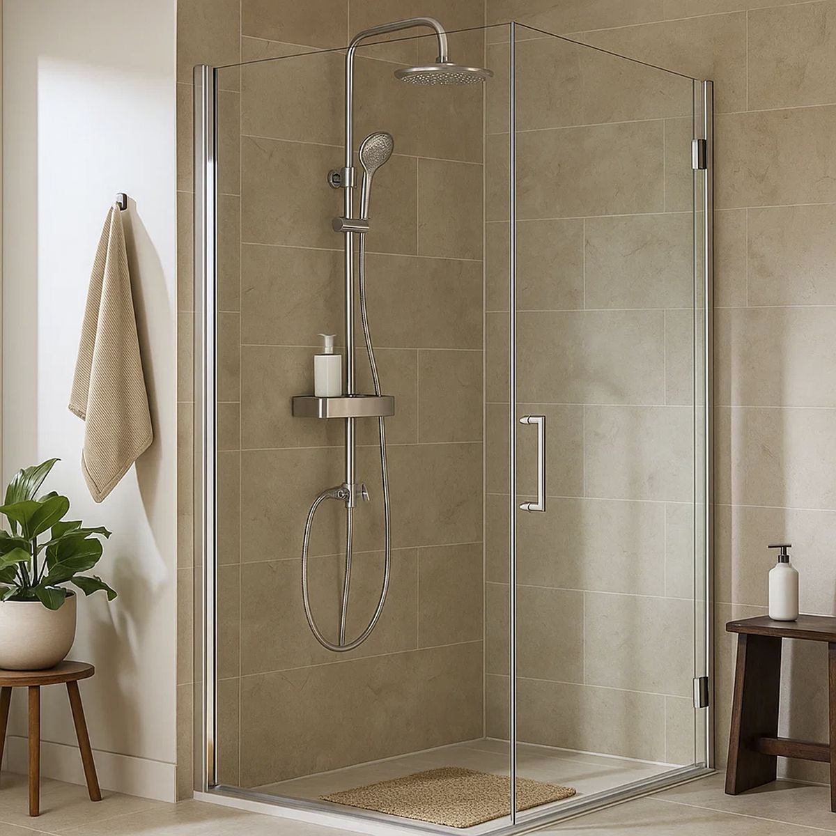 DUSCHY - Columna de Ducha Kalla con Repisa