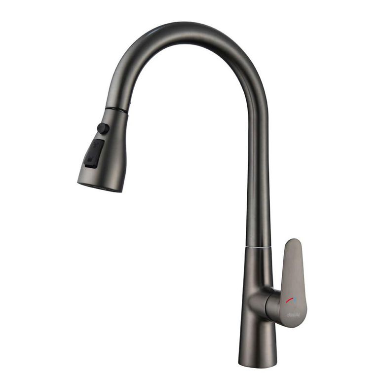 Monomando Cocina Gun Metal