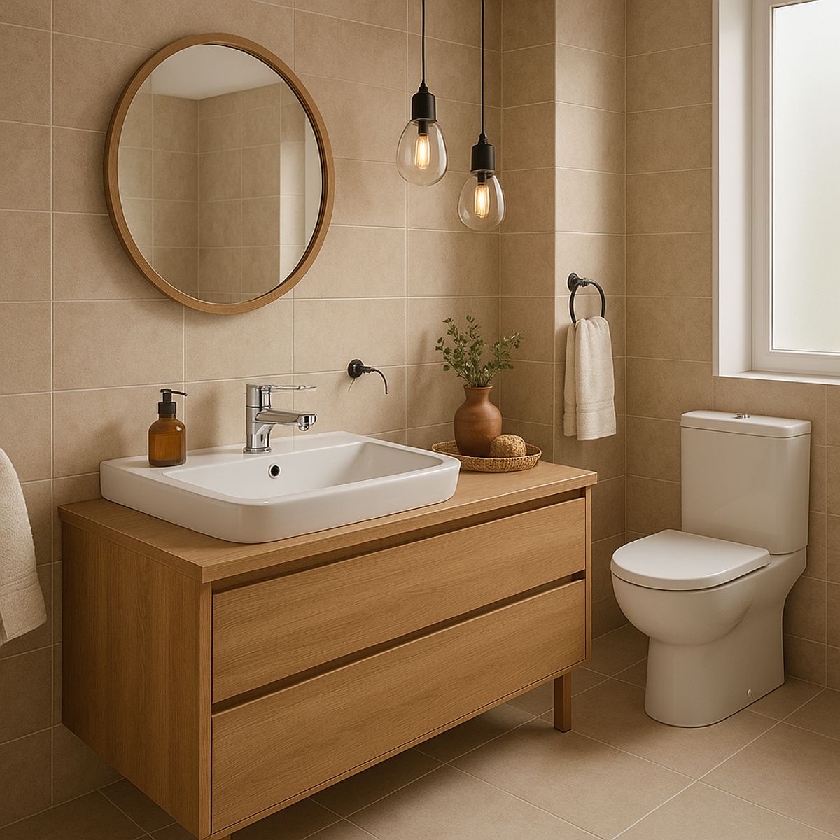 DUSCHY - Monomando Lavamanos Focus Cromado