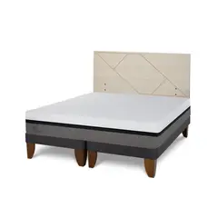 CIC - Cama Europea new balance 2p bd Respaldo Villarrica alpino