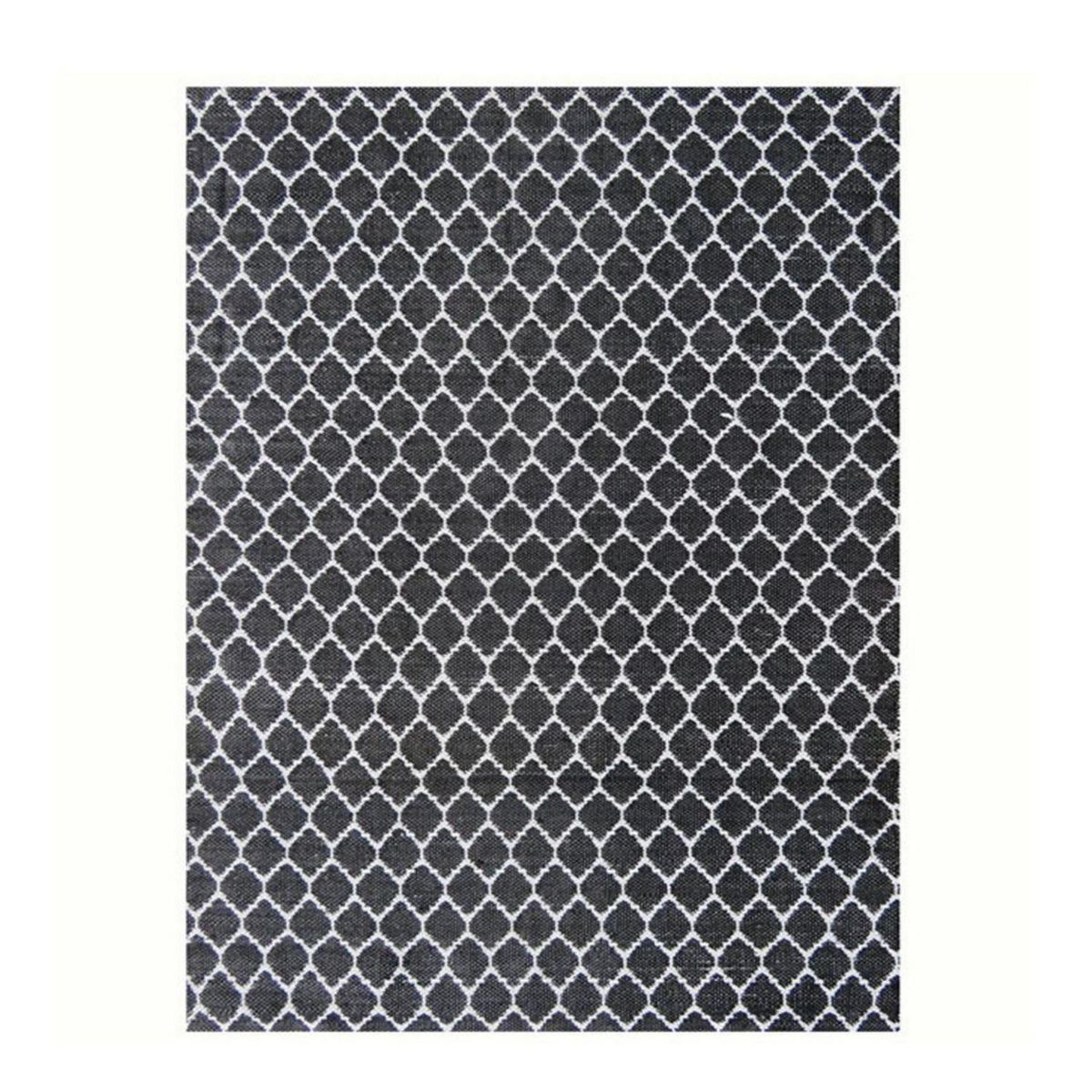 IDETEX - Alfombra Grande Kala D1 200x300 cm PVC Negro